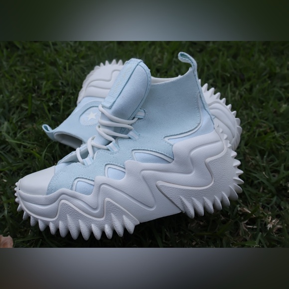 New Converse Run Star cx Motion l High Top Platform Sneakers Size Women's 5.5 - Picture 8 of 13